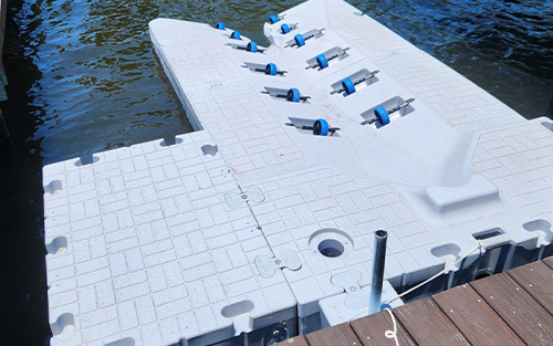 Snap Port drive-on jet ski dock sold by Snap Dock Jensen Beach - in Jensen Beach 